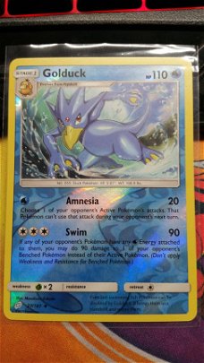 Golduck  27/181 (reverse) Team up