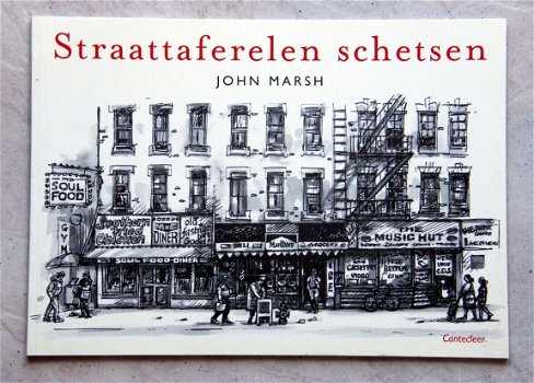 Straattaferelen schetsen - 1