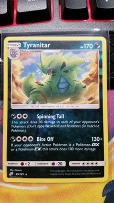 Tyranitar  85/181 Holo (reverse) Team up