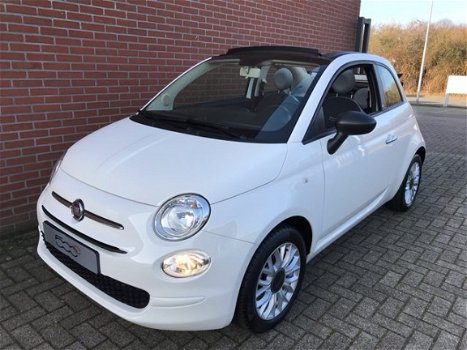 Fiat 500 C - TwinAir Turbo 80pk Cabrio Young Airco, LM-velgen, Bluetooth, Bj - 1