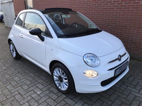 Fiat 500 C - TwinAir Turbo 80pk Cabrio Young Airco, LM-velgen, Bluetooth, Bj - 1