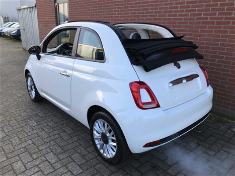 Fiat 500 C - TwinAir Turbo 80pk Cabrio Young Airco, LM-velgen, Bluetooth, Bj - 1