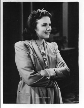 Oude foto : filmster : Deanna Durbin // vintage photo moviestar - 1