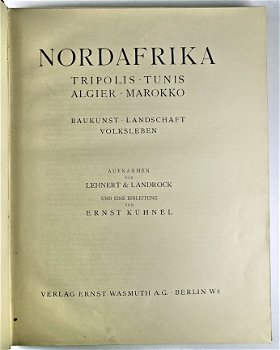 [Noord-Afrika] Nordafrika 1924 Tripolis Tunis Algier Marokko - 3