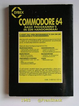 [1983] Commodore 64; Basic Programma's, Trost, Sybex - 5