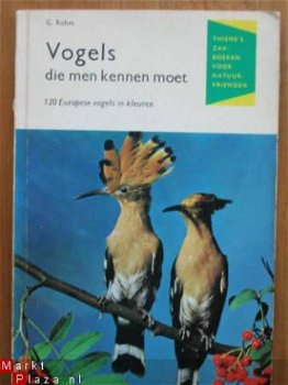 Vogels die men kennen moet - 1