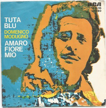 Domenico Modugno ‎– Tuta Blu (1971) - 1