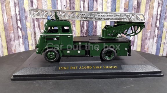 1962 DAF A1600 leger groen 1:43 Lucky die cast - 1