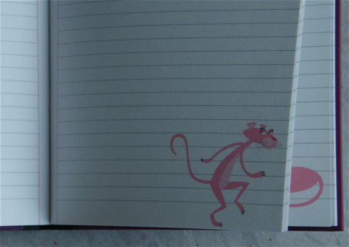 Notitieboekje Pink Panther - 3