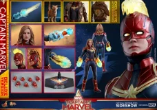 Hot Toys Captain Marvel Action Figure Deluxe MMS522