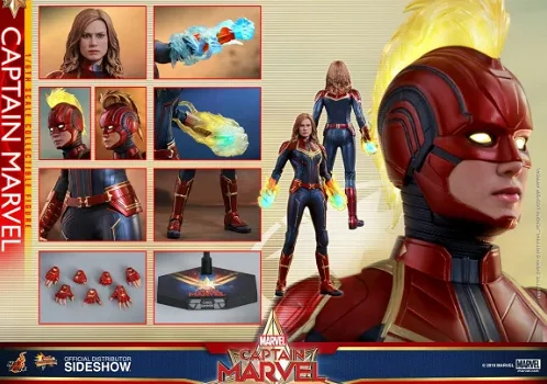 Hot Toys Captain Marvel Action Figure MMS521 - 0