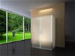 Sanifun douchecabine Scevola 1200 x 800 Z mat glas - 1 - Thumbnail