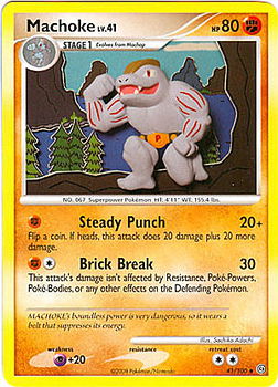 Machoke 41/100 Diamond and Pearl Stormfront - 1