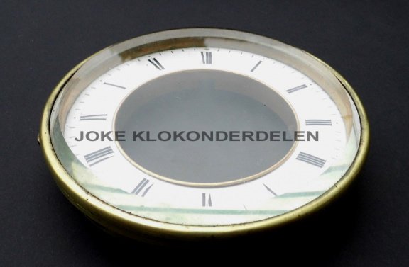 Pendule deur / wijzerplaat = gesl glas= 37929 - Afbeelding 5