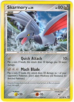 Skarmory 51/100 Diamond and Pearl Stormfront - 1