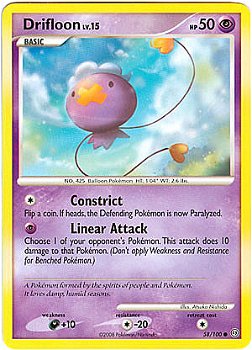 Drifloon 58/100 Diamond and Pearl Stormfront - 1