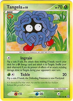 Tangela 78/100 Diamond and Pearl Stormfront - 1