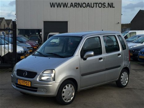 Opel Agila - 1.2-16V Comfort 5-DEURS, 4X NIEUWE BANDEN, STUURBEKRACHTIGING, ELEK-RAMEN, CENT-VERGREN - 1