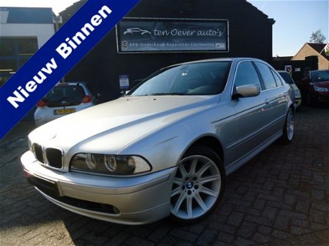 BMW 5-serie - 525i EDITION AUTOMAAT / YOUNG TIMER / VOL LEDER / E.C.C / CRUISE CONTROL / ELEK PAKKET - 1