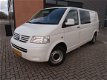 Volkswagen Transporter - 2.5 TDI dc 130pk airco lang cruise keurige bus 5pers t-edition - 1 - Thumbnail