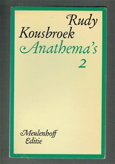 Anathema's 2 en of 3 door Rudy Kousbroek