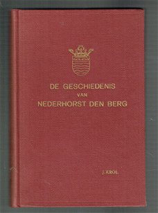 De geschiedenis van Nederhorst den Berg door J. Krol
