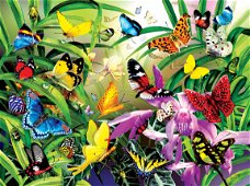 SunsOut - Tropical Butterflies - 1000 Stukjes Nieuw