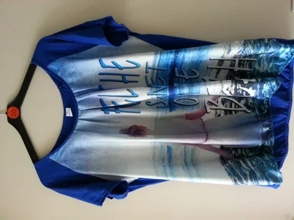 XL blauw shirt - nr. 1
