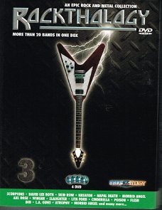 Rockthology 3  ( 4 DVD)