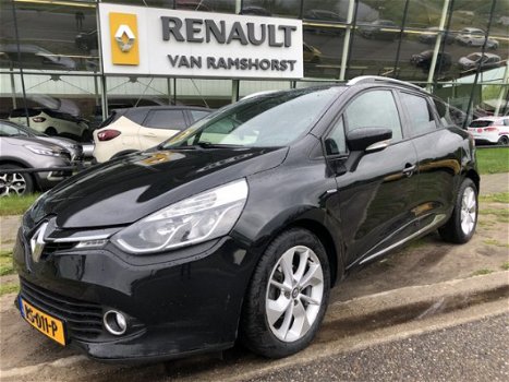 Renault Clio Estate - 1.5 dCi 90Pk ECO Limited 16''LMV MediaNav Bluetooth Cruise - 1