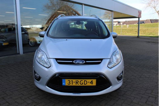 Ford Grand C-Max - 1.6-150pk Ecoboost Titanium. Cruise & Climate control, trekhaak, zeer ruim - 1