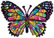 SunsOut - Stained Glass Butterfly - 1000 Stukjes Nieuw - 1 - Thumbnail