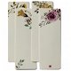 Kartonnen boekenleggers vintage bloemen 14x5cm (set 4 stuks) - 1 - Thumbnail