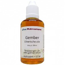 Pure etherische gemberolie vanaf 20 ml