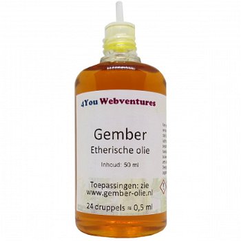 Pure etherische gemberolie vanaf 20 ml - 2