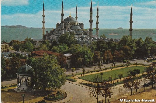 Turkije Instanboel Blauwe MOskee en Keizer Wilhelm II - 1