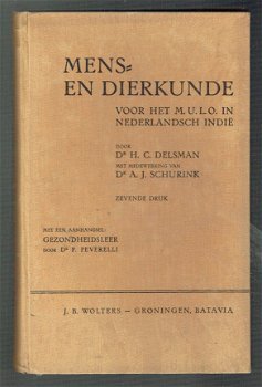 Mens- en dierkunde voor het MULO in Nederlandsch Indië 1940 - 1