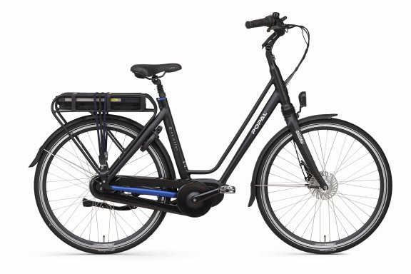 Popal E-volution 10 matt-black 49cm elektrische damesfiets - nr. 1