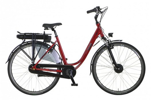 Pointer Edenta N7 LED deepred 54cm elektrische damesfiets - 1