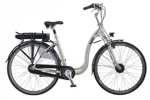 Pointer E-Forta Step-In N7 velvetsilver elektrische damesfiets - 1