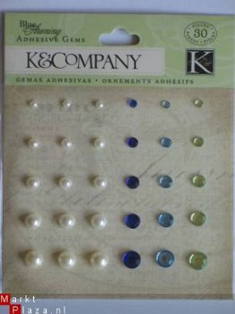 K&Company blue awning gems - 1