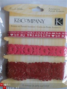 K&Company BW sweet talk ribbon - 1