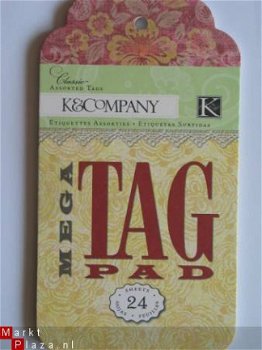 K&Company mega tag pad classic - 1