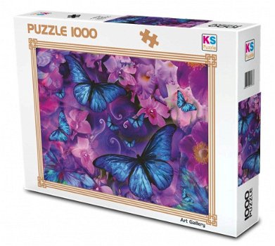 KS Games - Violet Morpheus - 1000 Stukjes Nieuw - 2