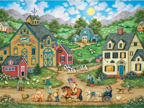 Masterpieces - Liberty Farm Parade - 550 Stukjes - 1