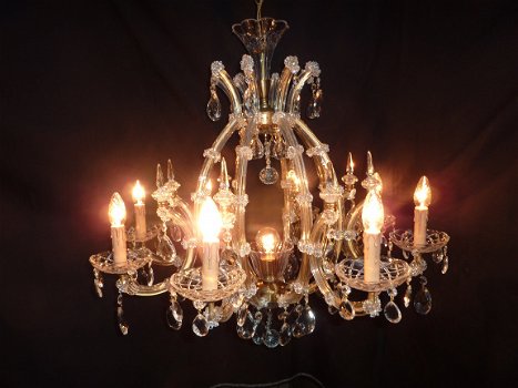 8 arms Maria Theresia kroonluchter met 9 lichtpunten - 1