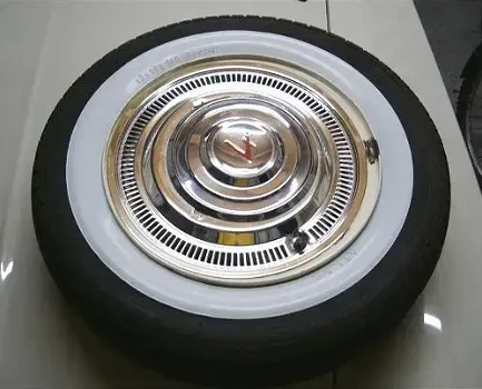 White wall ringen 12 inch Fiat 500 Daf Mini Kadett - 5