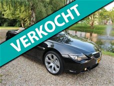 BMW 6-serie Cabrio - 645Ci sportleer XENON automaat NAVI nieuwstaat