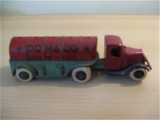 Prachtige originele TOOTSIE TOY 802 MACK DOMACO Oil Truck …metaal…1933…
