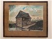 Pentekening watermolen Oele - 0 - Thumbnail